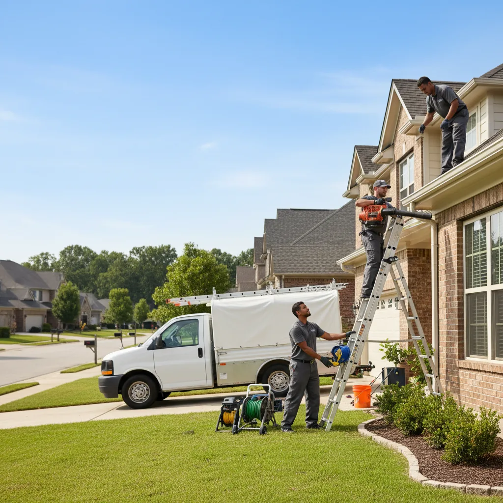 Home Gutter Service in Beckemeyer, IL near me